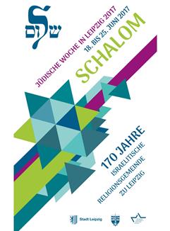 Plakat Jüdische Woche in Leipzig