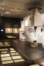 Einblick in die Ausstellung Bildfabriken Infografik 1920-1945