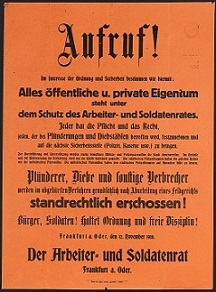 Plakat aus der Sammlung 100 Jahre Erster Weltkrieg