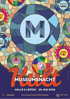 Plakat Museumsnacht Leipzig 2018