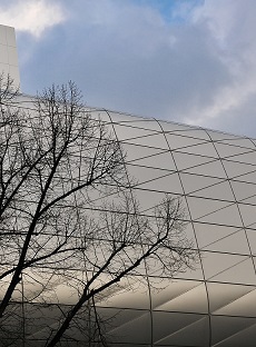 Detail Gebäude Deutschen Nationalbibliothek Leipzig